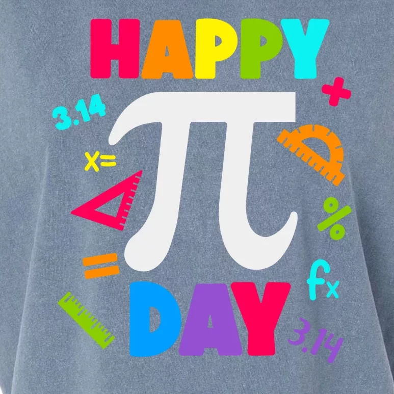 Cool Happy Pi Day Garment-Dyed Women's Muscle Tee