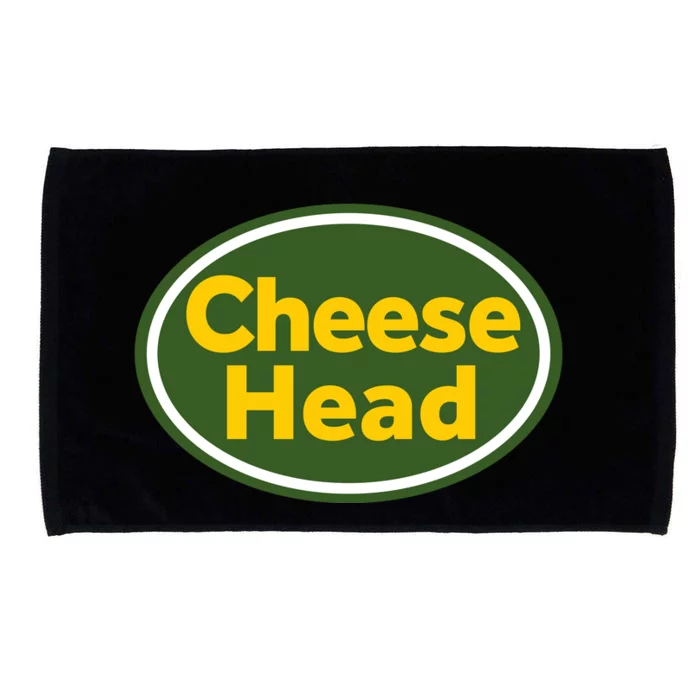 Cheese Head Packer Football Microfiber Hand Towel