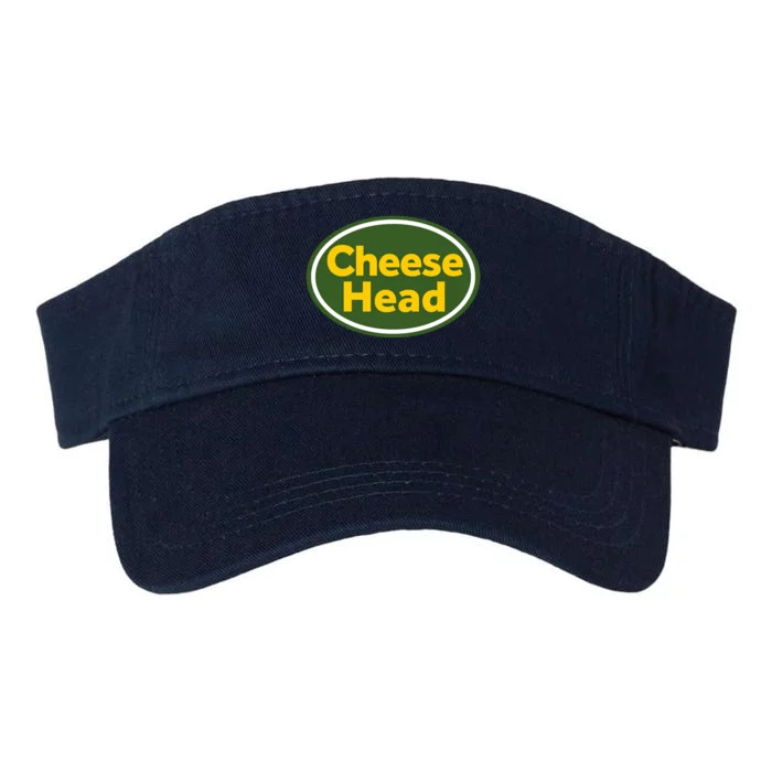 Cheese Head Packer Football Valucap Bio-Washed Visor