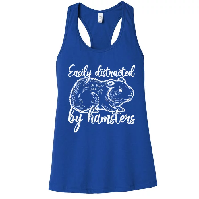 Cute Hamster Pet Gift Funny Hamster Gift Women's Racerback Tank