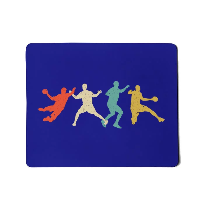 Colorful Handball Players Handball Team Handball Gift Mousepad