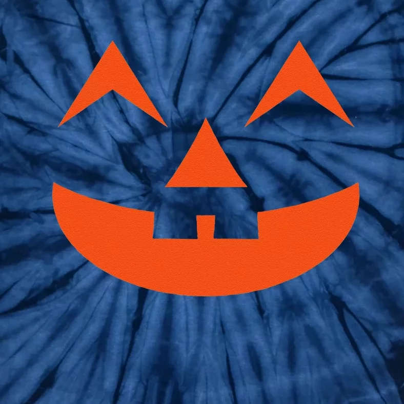 Creepy Halloween Pumpkin Face Halloween Jack O Lanterns Tie-Dye T-Shirt