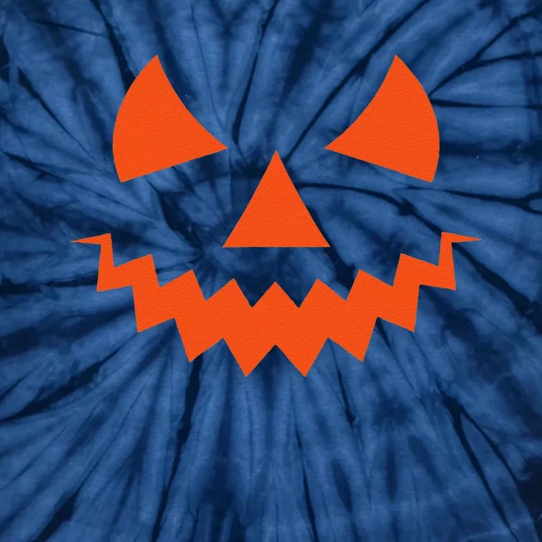 Creepy Halloween Pumpkin Face Jack O Lanterns Halloween Gift Tie-Dye T-Shirt