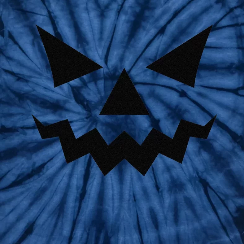 Creepy Halloween Pumpkin Face Jack O Lanterns Halloween Tie-Dye T-Shirt