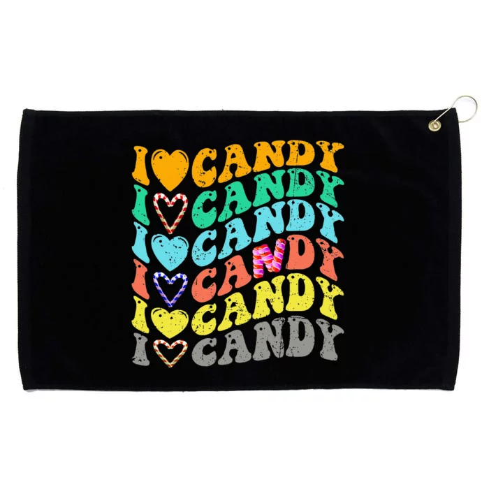 Candy Halloween Party Fun Trick or Treat Decorations Grommeted Golf Towel