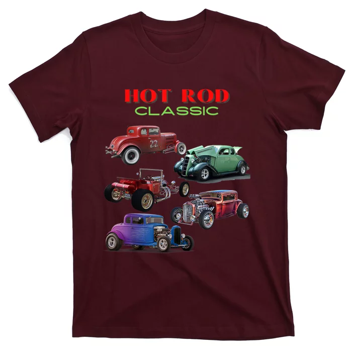 Classic Hot Rod Antique Car T-Shirt