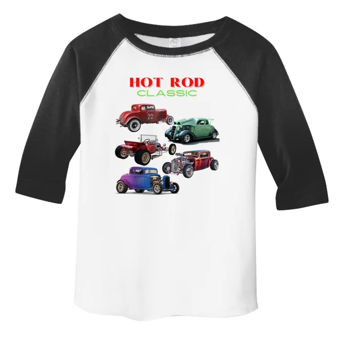 Classic Hot Rod Antique Car Toddler Fine Jersey T-Shirt