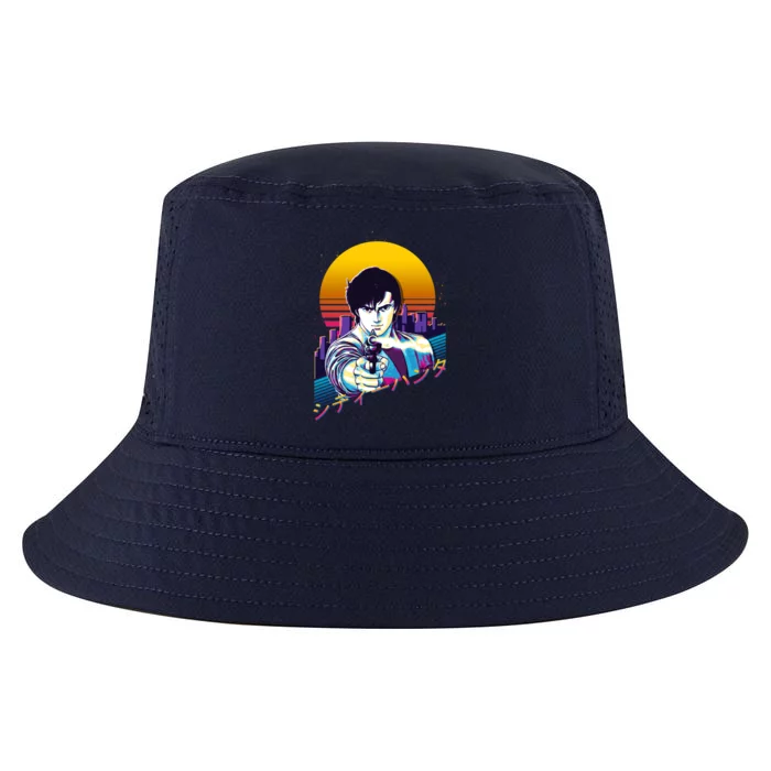 City Hunter Ryo Saeba Retrowave Cool Comfort Performance Bucket Hat