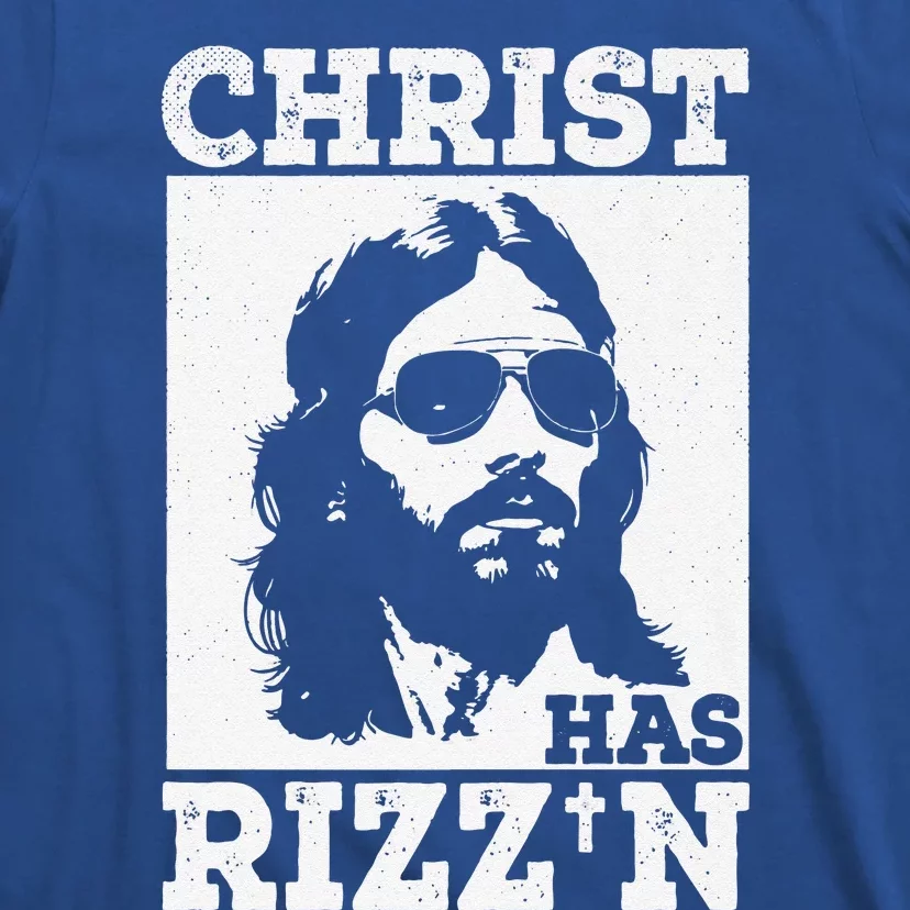 Christ Has Rizzn Risen Cool Jesus Charisma Game Holy Charm Premium T-Shirt