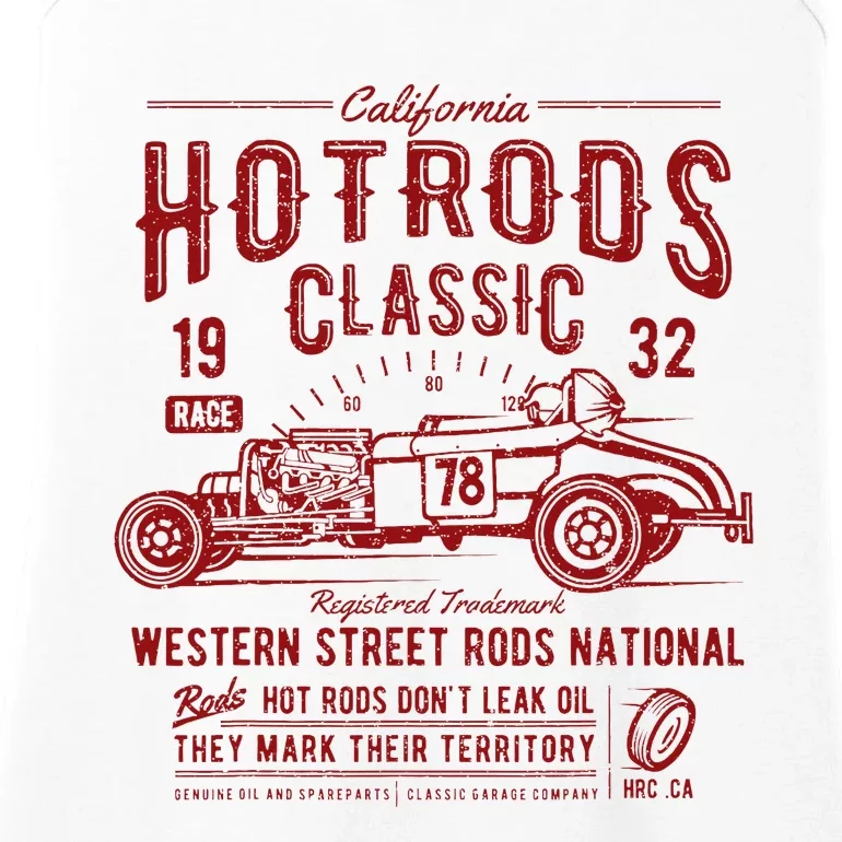 California Hot Rods Classic 1932 Ladies Essential Tank