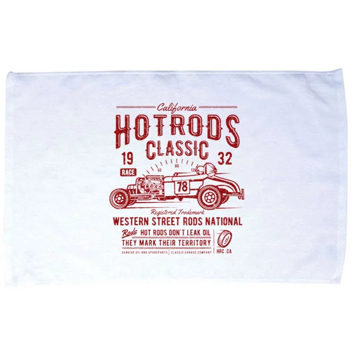 California Hot Rods Classic 1932 Microfiber Hand Towel