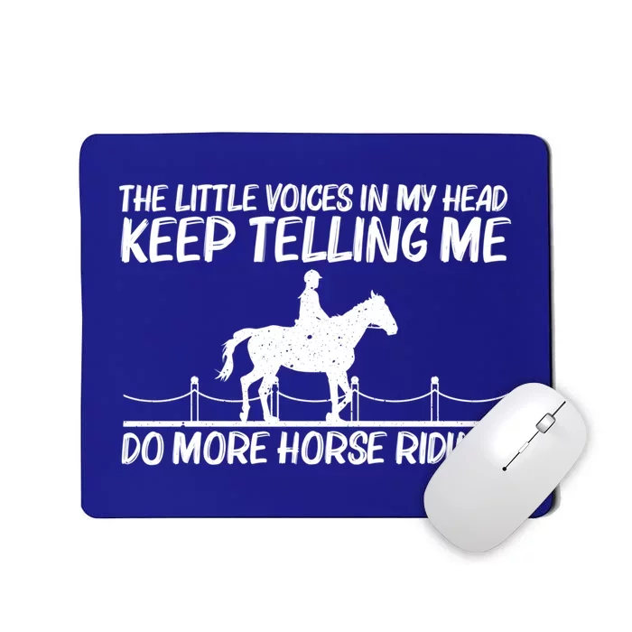 Cool Horse Riding Equestrian Horseback Riding Gift Mousepad