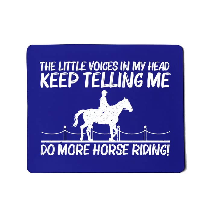 Cool Horse Riding Equestrian Horseback Riding Gift Mousepad