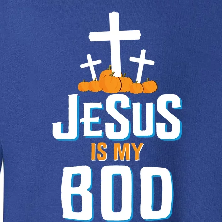 Christian Halloween Religious Jesus Is My Boo Gift Toddler Sweatshirt