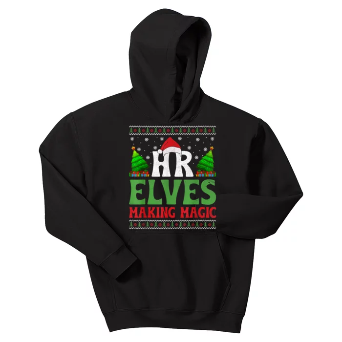 Christmas Human Resources Hr Manager Office Department Kids Hoodie