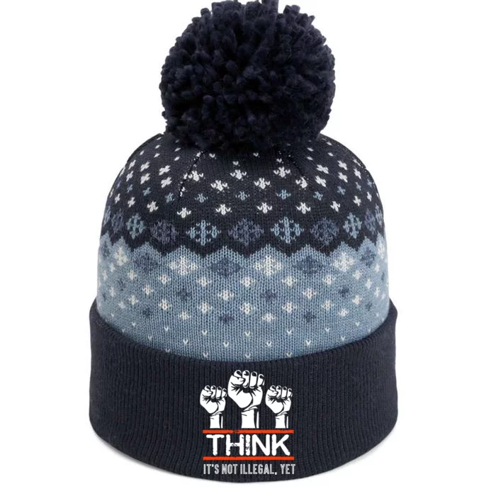 Civil Human Rights Justice Think,Civil Human Rights Justice Think The Baniff Cuffed Pom Beanie