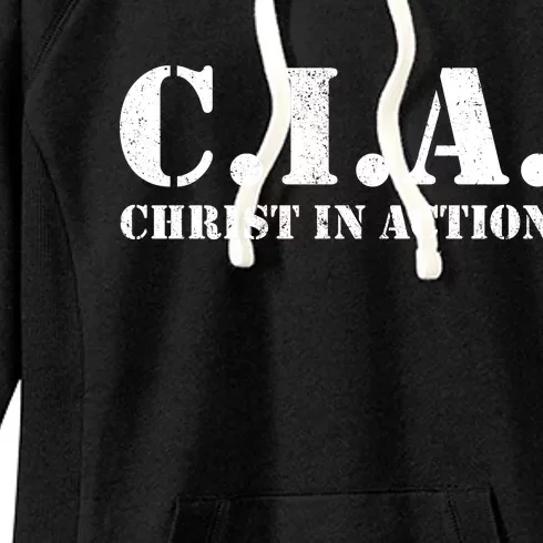 Christ In Action CIA Women's Fleece Hoodie