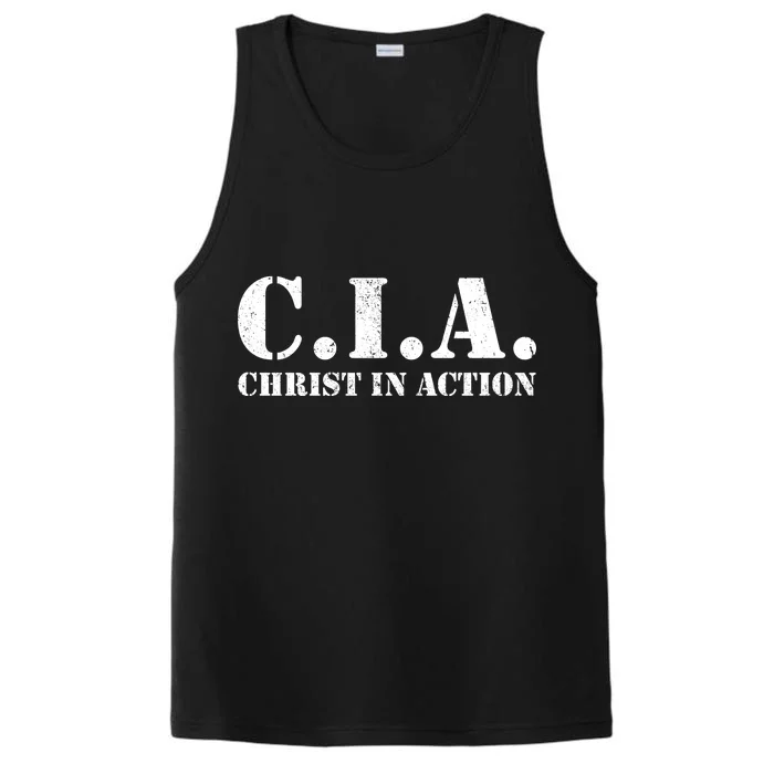 Christ In Action CIA Performance Tank