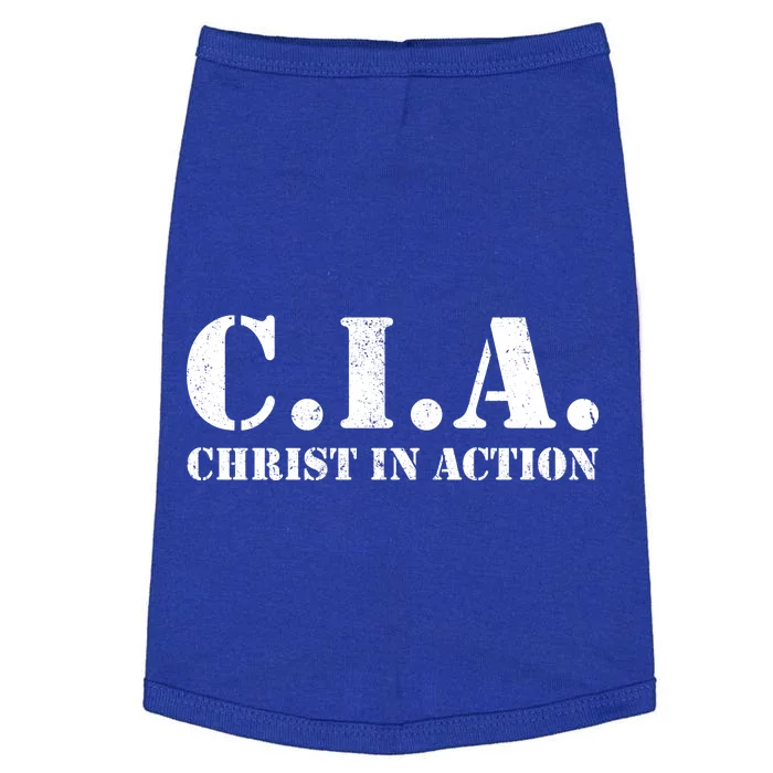 Christ In Action CIA Doggie Tank