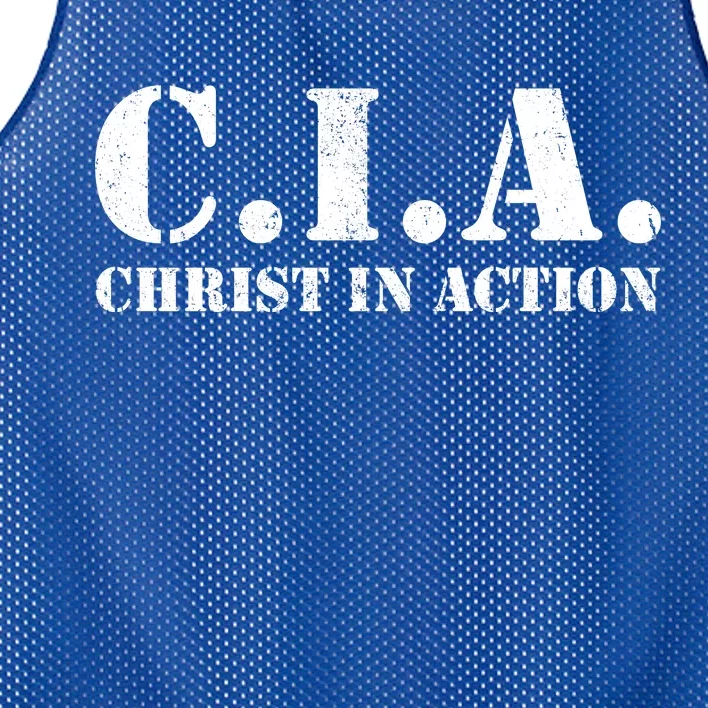 Christ In Action CIA Mesh Reversible Basketball Jersey Tank