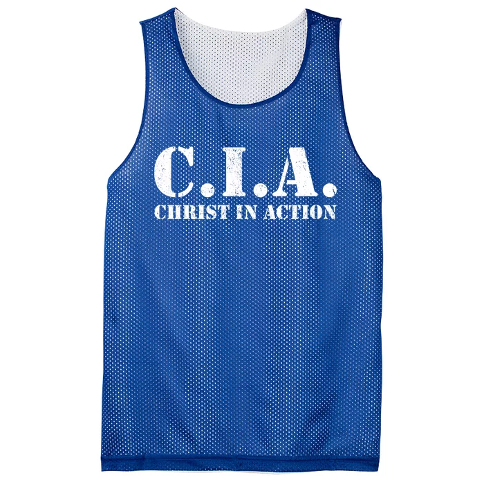 Christ In Action CIA Mesh Reversible Basketball Jersey Tank