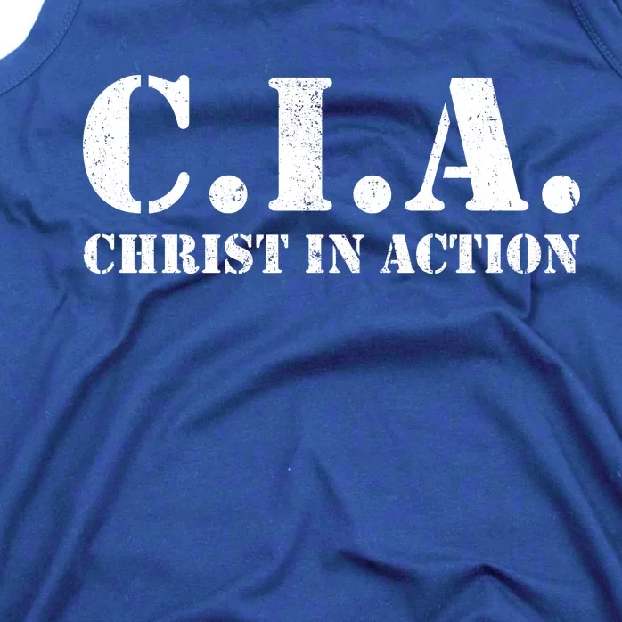 Christ In Action CIA Tank Top