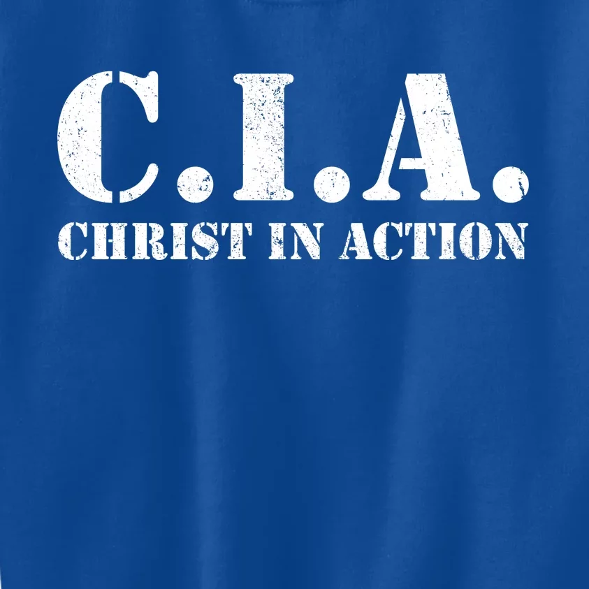 Christ In Action CIA Kids Sweatshirt