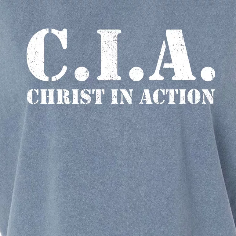 Christ In Action CIA Garment-Dyed Women's Muscle Tee