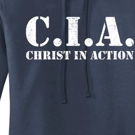 Christ In Action CIA Women's Pullover Hoodie