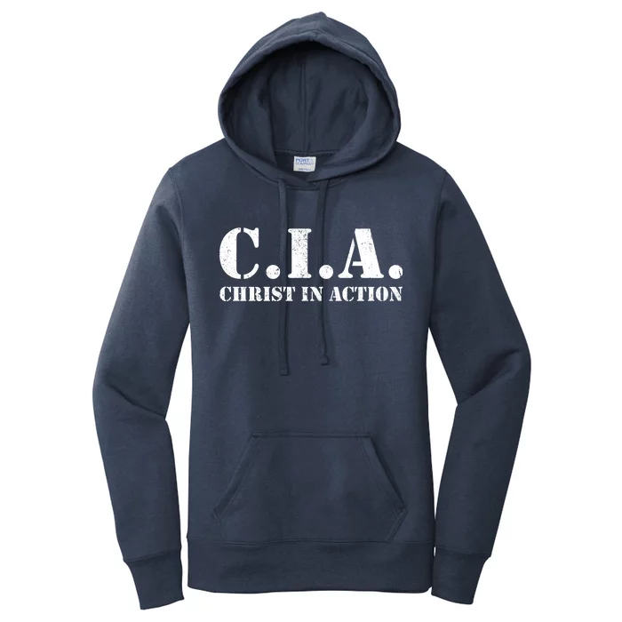 Christ In Action CIA Women's Pullover Hoodie