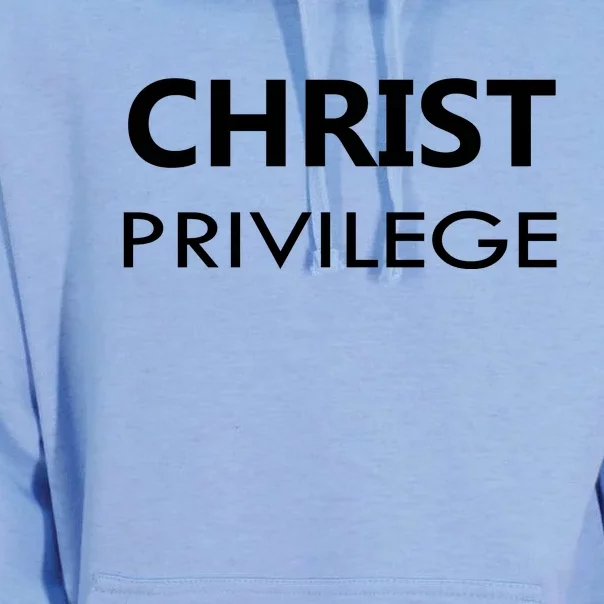 Christ Privilege Unisex Surf Hoodie