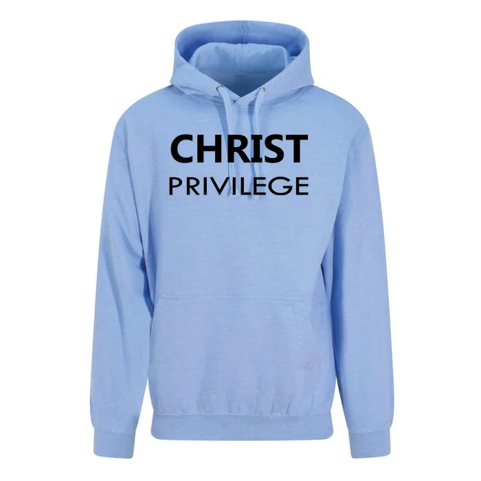 Christ Privilege Unisex Surf Hoodie