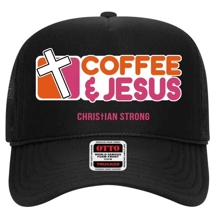 Christian Dunkin Strong High Crown Mesh Trucker Hat