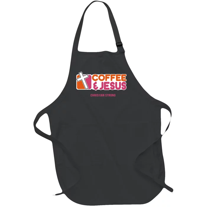 Christian Dunkin Strong Full-Length Apron With Pocket