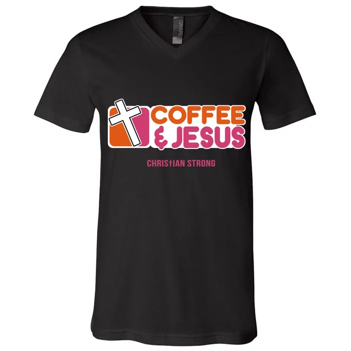 Christian Dunkin Strong V-Neck T-Shirt