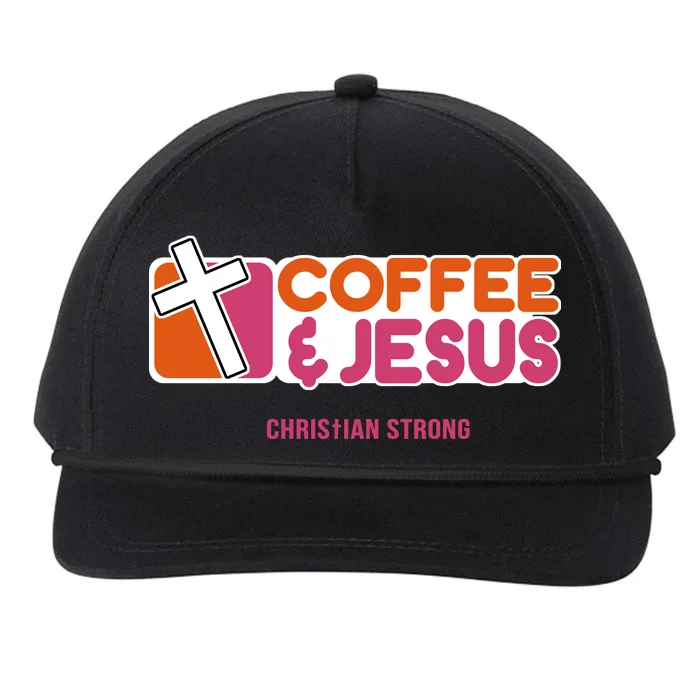 Christian Dunkin Strong Snapback Five-Panel Rope Hat