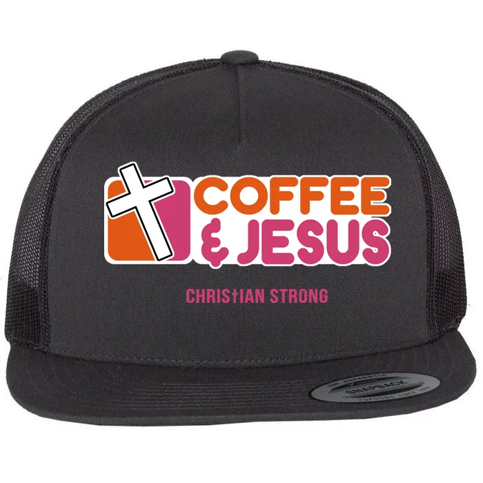 Christian Dunkin Strong Flat Bill Trucker Hat