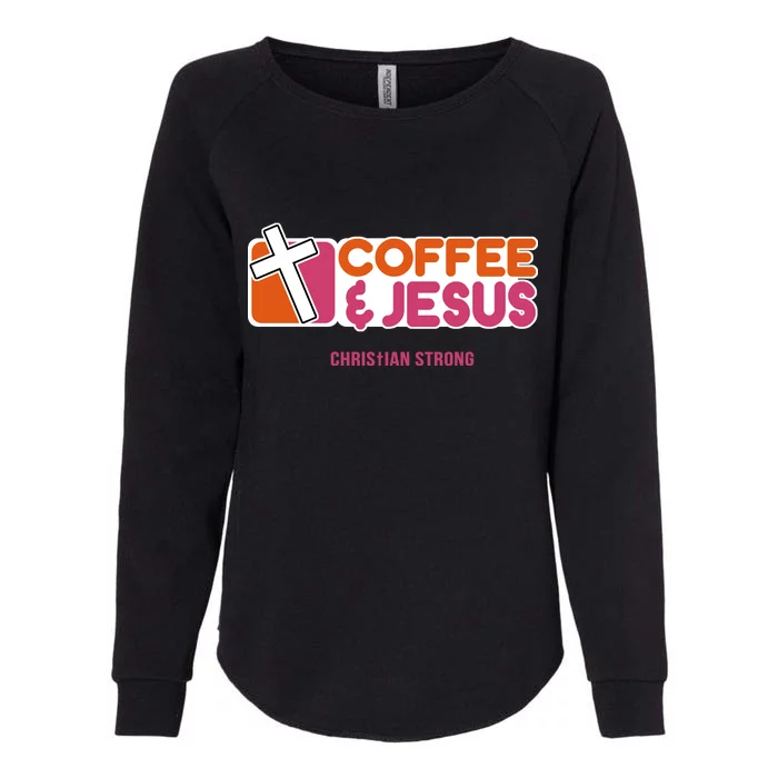 Christian Dunkin Strong Womens California Wash Sweatshirt