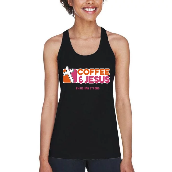 Christian Dunkin Strong Women's Racerback Tank