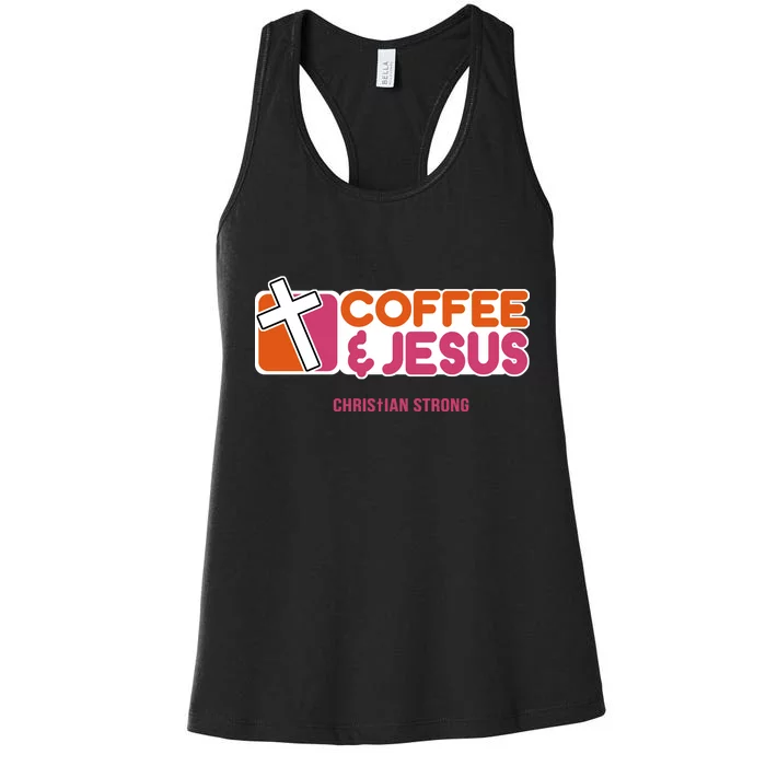 Christian Dunkin Strong Women's Racerback Tank