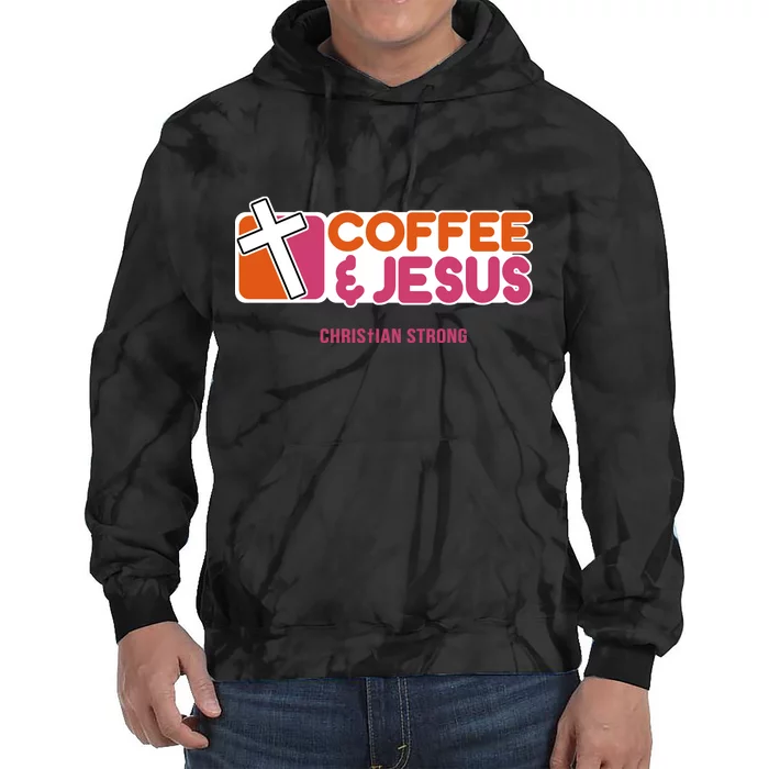 Christian Dunkin Strong Tie Dye Hoodie