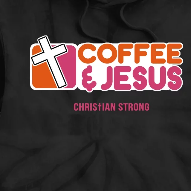 Christian Dunkin Strong Tie Dye Hoodie