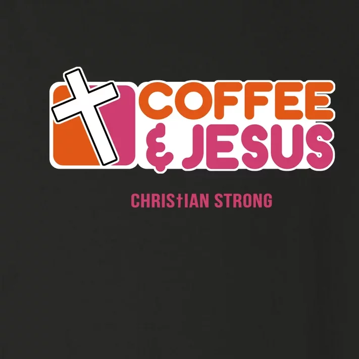 Christian Dunkin Strong Toddler Long Sleeve Shirt