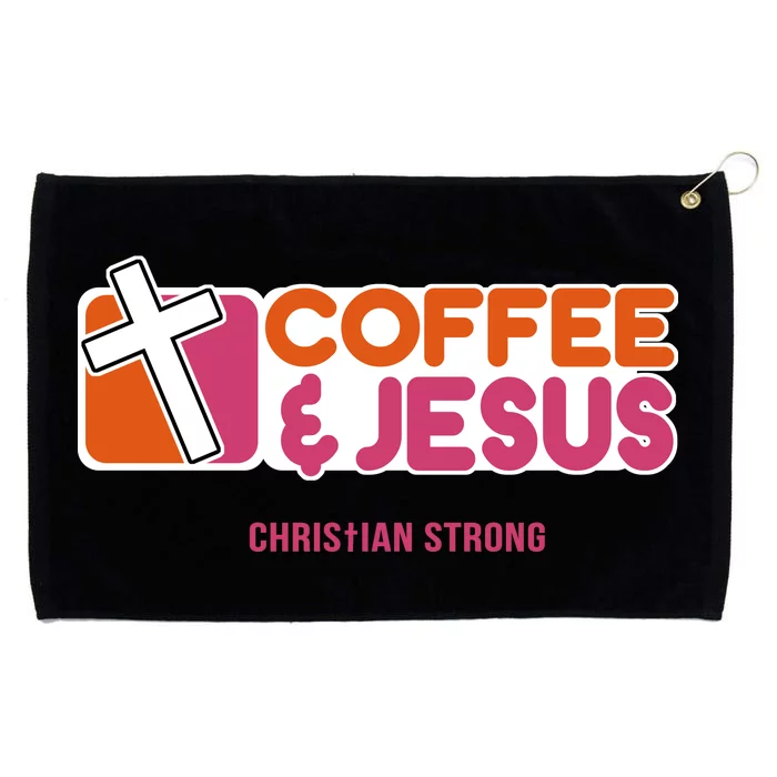 Christian Dunkin Strong Grommeted Golf Towel