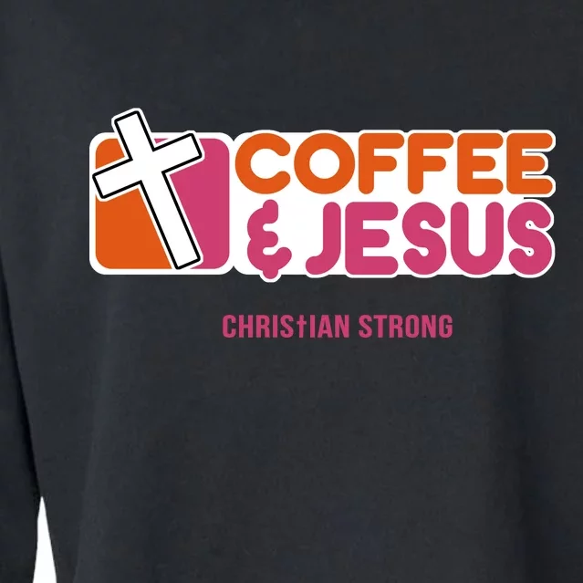 Christian Dunkin Strong Cropped Pullover Crew