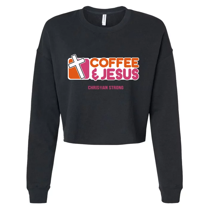 Christian Dunkin Strong Cropped Pullover Crew