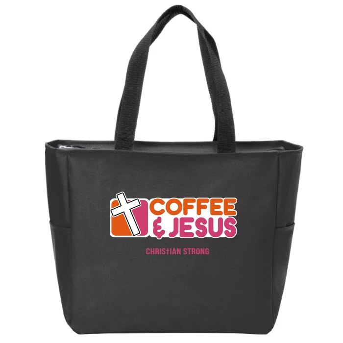 Christian Dunkin Strong Zip Tote Bag