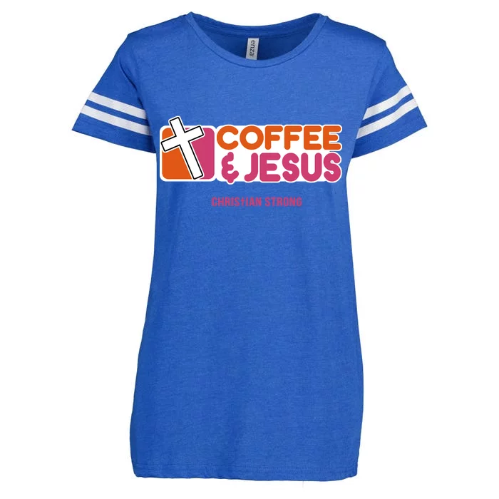 Christian Dunkin Strong Enza Ladies Jersey Football T-Shirt