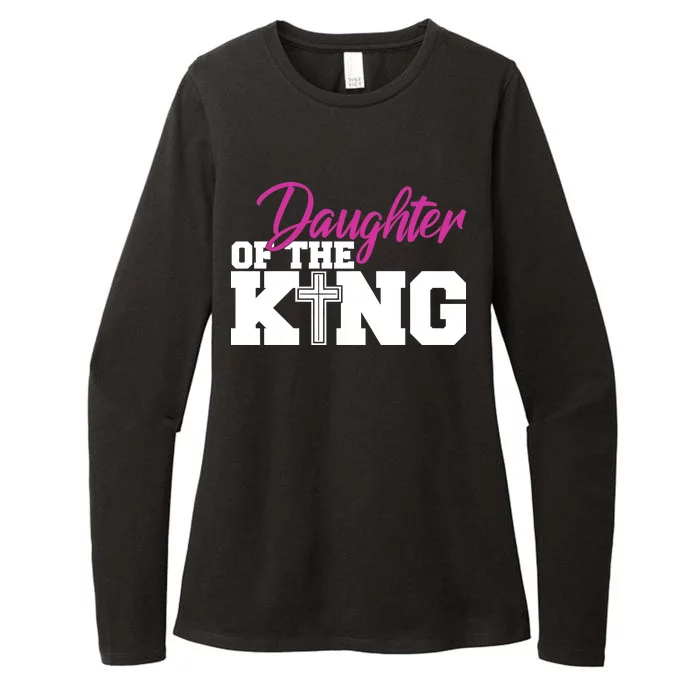 Christian Faith - Daughter Of The King Womens CVC Long Sleeve Shirt