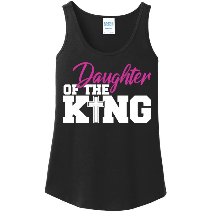 Christian Faith - Daughter Of The King Ladies Essential Tank